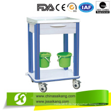 Verschiedene Farbe ABS Medical Treatment Trolley (CE / FDA / ISO)